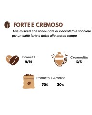 Cialde ese 44 - forte e cremoso - 100 pezzi