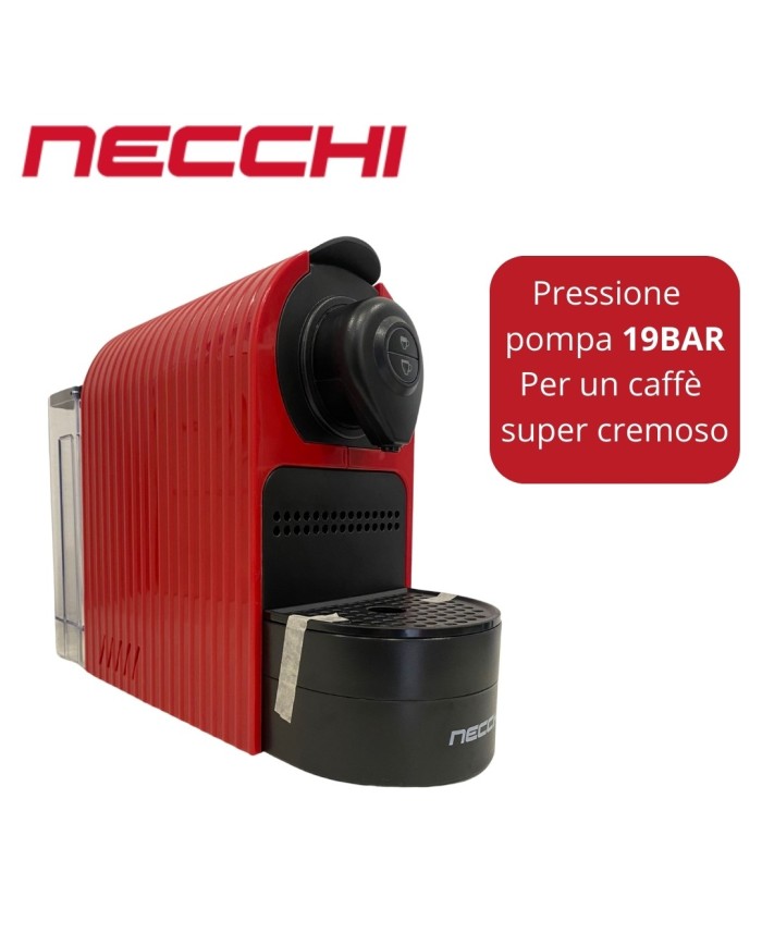 MACCHINA DA CAFFE NECCHI NEM-201 COMPATIBILE  CON CAPSULE NESPRESSO